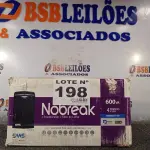 LOTE 198 - 01 - NOBREAK 600VA SMS (NO ESTADO, NÃO SABEMOS SE FUNCIONA. LEILÃO NÃO TEM GARANTIA E NEM DEVOLUÇÃO, SUJEITO A POSSÍVEIS AVARIAS VISÍVEIS/OCULTAS E/OU AUSÊNCIA DE COMPONENTES)