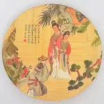 LOTE 063 - LINDO CONJUNTO JAPONÊS EM BAMBU (NO ESTADO)