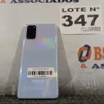LOTE 347 - 01 – CELULAR SAMSUNG GALAXY S20 PLUS 128GB (NO ESTADO, NÃO SABEMOS SE FUNCIONA. LEILÃO NÃO TEM GARANTIA E NEM DEVOLUÇÃO, SUJEITO A POSSÍVEIS AVARIAS VISÍVEIS/OCULTAS E/OU AUSÊNCIA DE COMPONENTES)