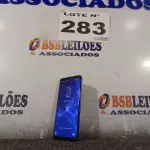LOTE 283 - 01 – CELULAR SAMSUNG GALAXY S9 (NO ESTADO, NÃO SABEMOS SE FUNCIONA. LEILÃO NÃO TEM GARANTIA E NEM DEVOLUÇÃO, SUJEITO A POSSÍVEIS AVARIAS VISÍVEIS/OCULTAS E/OU AUSÊNCIA DE COMPONENTES)