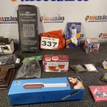 LOTE 337 - 16 – ITENS DIVERSOS (NO ESTADO, NÃO SABEMOS SE FUNCIONA. LEILÃO NÃO TEM GARANTIA E NEM DEVOLUÇÃO, SUJEITO A POSSÍVEIS AVARIAS VISÍVEIS/OCULTAS E/OU AUSÊNCIA DE COMPONENTES)