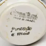 LOTE 072 - CONJUNTO EM FAIANÇA  ANTIGO DECADA DE 80 (NO ESTADO)