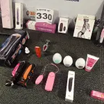 LOTE 330 - 21 – ITENS SEX SHOP DIVERSOS (NO ESTADO, NÃO SABEMOS SE FUNCIONA. LEILÃO NÃO TEM GARANTIA E NEM DEVOLUÇÃO, SUJEITO A POSSÍVEIS AVARIAS VISÍVEIS/OCULTAS E/OU AUSÊNCIA DE COMPONENTES)