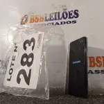 LOTE 283 - 01 – CELULAR SAMSUNG GALAXY S9 (NO ESTADO, NÃO SABEMOS SE FUNCIONA. LEILÃO NÃO TEM GARANTIA E NEM DEVOLUÇÃO, SUJEITO A POSSÍVEIS AVARIAS VISÍVEIS/OCULTAS E/OU AUSÊNCIA DE COMPONENTES)