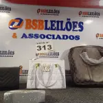 LOTE 313 - 04 – BOLSAS DIVERSAS (NO ESTADO, NÃO SABEMOS SE FUNCIONA. LEILÃO NÃO TEM GARANTIA E NEM DEVOLUÇÃO, SUJEITO A POSSÍVEIS AVARIAS VISÍVEIS/OCULTAS E/OU AUSÊNCIA DE COMPONENTES)