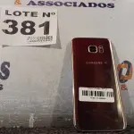 LOTE 381 - 01 – CELULAR SAMSUNG GALAXY S7 EDGE (NO ESTADO, NÃO SABEMOS SE FUNCIONA. LEILÃO NÃO TEM GARANTIA E NEM DEVOLUÇÃO, SUJEITO A POSSÍVEIS AVARIAS VISÍVEIS/OCULTAS E/OU AUSÊNCIA DE COMPONENTES)