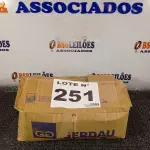 LOTE 251 - 18 KG PREGO GERDAU 22X42 (NO ESTADO, NÃO SABEMOS SE FUNCIONA. LEILÃO NÃO TEM GARANTIA E NEM DEVOLUÇÃO, SUJEITO A POSSÍVEIS AVARIAS VISÍVEIS/OCULTAS E/OU AUSÊNCIA DE COMPONENTES)