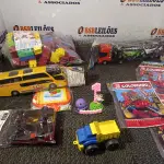 LOTE 271 - 28 – BRINQUEDOS DIVERSOS (NO ESTADO, NÃO SABEMOS SE FUNCIONA. LEILÃO NÃO TEM GARANTIA E NEM DEVOLUÇÃO, SUJEITO A POSSÍVEIS AVARIAS VISÍVEIS/OCULTAS E/OU AUSÊNCIA DE COMPONENTES)