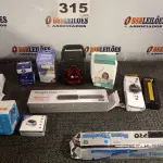 LOTE 315 - 10 - ITENS DE TECNOLOGIA DIVERSOS (NO ESTADO, NÃO SABEMOS SE FUNCIONA. LEILÃO NÃO TEM GARANTIA E NEM DEVOLUÇÃO, SUJEITO A POSSÍVEIS AVARIAS VISÍVEIS/OCULTAS E/OU AUSÊNCIA DE COMPONENTES)