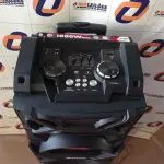 LOTE 169 - 01 - CAIXA AMPLIFICADA AMVOX ACA 1002 TROVÃO, BLUETOOTH, POTÊNCIA 1000W  (NO ESTADO, NÃO SABEMOS SE FUNCIONA. LEILÃO NÃO TEM GARANTIA E NEM DEVOLUÇÃO, SUJEITO A POSSÍVEIS AVARIAS VISÍVEIS/OCULTAS E/OU AUSÊNCIA DE COMPONENTES)