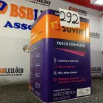 LOTE 292 - 01 LATA DE TINTA SUVINIL FOSCO SEM CHEIRO COMPLETO EXTERIOR/INTERIOR  18 LITROS NA COR FOSCO BRANCO NEVE (NO ESTADO, NÃO SABEMOS SE FUNCIONA. LEILÃO NÃO TEM GARANTIA E NEM DEVOLUÇÃO, SUJEITO A POSSÍVEIS AVARIAS VISÍVEIS/OCULTAS E/OU AUSÊNCIA DE COMPONENTES)