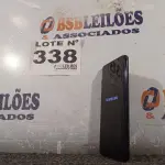 LOTE 338 - 01 – CELULAR SAMSUNG GALAXY S8 (NO ESTADO, NÃO SABEMOS SE FUNCIONA. LEILÃO NÃO TEM GARANTIA E NEM DEVOLUÇÃO, SUJEITO A POSSÍVEIS AVARIAS VISÍVEIS/OCULTAS E/OU AUSÊNCIA DE COMPONENTES)