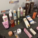 LOTE 373 - 25 - COSMÉTICOS DIVERSOS (NO ESTADO, NÃO SABEMOS SE FUNCIONA. LEILÃO NÃO TEM GARANTIA E NEM DEVOLUÇÃO, SUJEITO A POSSÍVEIS AVARIAS VISÍVEIS/OCULTAS E/OU AUSÊNCIA DE COMPONENTES)