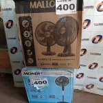 LOTE 400 - 02 – VENTILADORES (NO ESTADO, NÃO SABEMOS SE FUNCIONA. LEILÃO NÃO TEM GARANTIA E NEM DEVOLUÇÃO, SUJEITO A POSSÍVEIS AVARIAS VISÍVEIS/OCULTAS E/OU AUSÊNCIA DE COMPONENTES)