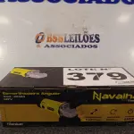 LOTE 379 - 01 - ESMERILHADEIRA NAVALHA ANGULAR 127V (NO ESTADO, NÃO SABEMOS SE FUNCIONA. LEILÃO NÃO TEM GARANTIA E NEM DEVOLUÇÃO, SUJEITO A POSSÍVEIS AVARIAS VISÍVEIS/OCULTAS E/OU AUSÊNCIA DE COMPONENTES)