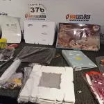 LOTE 376 - 22 – ITENS DIVERSOS (NO ESTADO, NÃO SABEMOS SE FUNCIONA. LEILÃO NÃO TEM GARANTIA E NEM DEVOLUÇÃO, SUJEITO A POSSÍVEIS AVARIAS VISÍVEIS/OCULTAS E/OU AUSÊNCIA DE COMPONENTES)