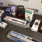 LOTE 315 - 10 - ITENS DE TECNOLOGIA DIVERSOS (NO ESTADO, NÃO SABEMOS SE FUNCIONA. LEILÃO NÃO TEM GARANTIA E NEM DEVOLUÇÃO, SUJEITO A POSSÍVEIS AVARIAS VISÍVEIS/OCULTAS E/OU AUSÊNCIA DE COMPONENTES)