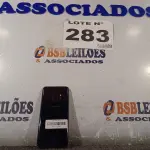 LOTE 283 - 01 – CELULAR SAMSUNG GALAXY S9 (NO ESTADO, NÃO SABEMOS SE FUNCIONA. LEILÃO NÃO TEM GARANTIA E NEM DEVOLUÇÃO, SUJEITO A POSSÍVEIS AVARIAS VISÍVEIS/OCULTAS E/OU AUSÊNCIA DE COMPONENTES)