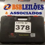 LOTE 378 - 01 - MARTELETE ROMPEDOR ROTARY HAMMER 970W 220 VOLTS (NO ESTADO, NÃO SABEMOS SE FUNCIONA. LEILÃO NÃO TEM GARANTIA E NEM DEVOLUÇÃO, SUJEITO A POSSÍVEIS AVARIAS VISÍVEIS/OCULTAS E/OU AUSÊNCIA DE COMPONENTES)