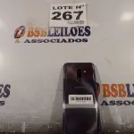 LOTE 267 - 01 – CELULAR SAMSUNG GALAXY S9 PLUS (NO ESTADO, NÃO SABEMOS SE FUNCIONA. LEILÃO NÃO TEM GARANTIA E NEM DEVOLUÇÃO, SUJEITO A POSSÍVEIS AVARIAS VISÍVEIS/OCULTAS E/OU AUSÊNCIA DE COMPONENTES)