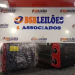 LOTE 354 - 02 – FORNOS ELÉTRICOS BRITÂNIA 220VOLTS (NO ESTADO, NÃO SABEMOS SE FUNCIONA. LEILÃO NÃO TEM GARANTIA E NEM DEVOLUÇÃO, SUJEITO A POSSÍVEIS AVARIAS VISÍVEIS/OCULTAS E/OU AUSÊNCIA DE COMPONENTES)