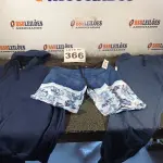 LOTE 366 - 08 – PEÇAS DE ROUPAS MASCULINAS (NO ESTADO, NÃO SABEMOS SE FUNCIONA. LEILÃO NÃO TEM GARANTIA E NEM DEVOLUÇÃO, SUJEITO A POSSÍVEIS AVARIAS VISÍVEIS/OCULTAS E/OU AUSÊNCIA DE COMPONENTES)