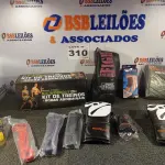 LOTE 310 - 11- ITENS PARA EXERCÍCIOS (NO ESTADO, NÃO SABEMOS SE FUNCIONA. LEILÃO NÃO TEM GARANTIA E NEM DEVOLUÇÃO, SUJEITO A POSSÍVEIS AVARIAS VISÍVEIS/OCULTAS E/OU AUSÊNCIA DE COMPONENTES)