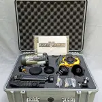 LOTE 135 - KIT MERGULHO FOTOGRAFIA SUBMARINA, SUBAQUÁTICA MARCA SEA & SEA, MODELO MOTOR MARINE II EX IMPORTADA  MADE IN JAPAN, 35 MM, MALETA  MADE IN USA, COMPLETA ASSESSÓRIOS INCLUSIVE ACOMPANHA UM FLASH ESTROBOSCÓPICO SUBAQUÁTICO DA MARCA SEA & SEA, MODELO YS-120, EM BOM ESTADO, NÃO TESTADO E SEM GARANTIAS, ESTA GUARDADA A TEMPOS SEM USO (NO ESTADO)