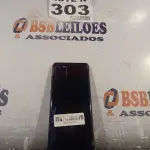 LOTE 303 - 01 – CELULAR SAMSUNG GALAXY S20 PLUS 128GB (NO ESTADO, NÃO SABEMOS SE FUNCIONA. LEILÃO NÃO TEM GARANTIA E NEM DEVOLUÇÃO, SUJEITO A POSSÍVEIS AVARIAS VISÍVEIS/OCULTAS E/OU AUSÊNCIA DE COMPONENTES)