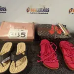 LOTE 305 - 02 – PARES DE CALÇADOS FEMININO Nº 39 (NO ESTADO, NÃO SABEMOS SE FUNCIONA. LEILÃO NÃO TEM GARANTIA E NEM DEVOLUÇÃO, SUJEITO A POSSÍVEIS AVARIAS VISÍVEIS/OCULTAS E/OU AUSÊNCIA DE COMPONENTES)