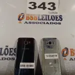 LOTE 343 - 02 – APARELHOS CELULARES DIVERSOS (NO ESTADO, NÃO SABEMOS SE FUNCIONA. LEILÃO NÃO TEM GARANTIA E NEM DEVOLUÇÃO, SUJEITO A POSSÍVEIS AVARIAS VISÍVEIS/OCULTAS E/OU AUSÊNCIA DE COMPONENTES)