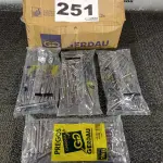 LOTE 251 - 18 KG PREGO GERDAU 22X42 (NO ESTADO, NÃO SABEMOS SE FUNCIONA. LEILÃO NÃO TEM GARANTIA E NEM DEVOLUÇÃO, SUJEITO A POSSÍVEIS AVARIAS VISÍVEIS/OCULTAS E/OU AUSÊNCIA DE COMPONENTES)