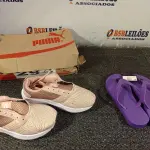 LOTE 294 - 02 – PARES DE CALÇADOS FEMININO Nº 35 (NO ESTADO, NÃO SABEMOS SE FUNCIONA. LEILÃO NÃO TEM GARANTIA E NEM DEVOLUÇÃO, SUJEITO A POSSÍVEIS AVARIAS VISÍVEIS/OCULTAS E/OU AUSÊNCIA DE COMPONENTES)