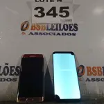 LOTE 345 - 02 – APARELHOS CELULARES DIVERSOS (NO ESTADO, NÃO SABEMOS SE FUNCIONA. LEILÃO NÃO TEM GARANTIA E NEM DEVOLUÇÃO, SUJEITO A POSSÍVEIS AVARIAS VISÍVEIS/OCULTAS E/OU AUSÊNCIA DE COMPONENTES)