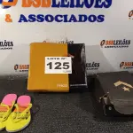 LOTE 125 - 03 – PARES DE CALÇADOS FEMININOS Nº 36 (NO ESTADO, NÃO SABEMOS SE FUNCIONA. LEILÃO NÃO TEM GARANTIA E NEM DEVOLUÇÃO, SUJEITO A POSSÍVEIS AVARIAS VISÍVEIS/OCULTAS E/OU AUSÊNCIA DE COMPONENTES)
