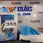 LOTE 355 - 01 - FONTE BEBEDOURO PARA CÃES GATOS (NO ESTADO, NÃO SABEMOS SE FUNCIONA. LEILÃO NÃO TEM GARANTIA E NEM DEVOLUÇÃO, SUJEITO A POSSÍVEIS AVARIAS VISÍVEIS/OCULTAS E/OU AUSÊNCIA DE COMPONENTES)