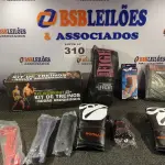 LOTE 310 - 11- ITENS PARA EXERCÍCIOS (NO ESTADO, NÃO SABEMOS SE FUNCIONA. LEILÃO NÃO TEM GARANTIA E NEM DEVOLUÇÃO, SUJEITO A POSSÍVEIS AVARIAS VISÍVEIS/OCULTAS E/OU AUSÊNCIA DE COMPONENTES)