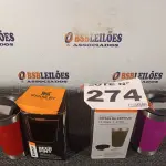 LOTE 274 - 02 – COPOS TÉRMICOS (NO ESTADO, NÃO SABEMOS SE FUNCIONA. LEILÃO NÃO TEM GARANTIA E NEM DEVOLUÇÃO, SUJEITO A POSSÍVEIS AVARIAS VISÍVEIS/OCULTAS E/OU AUSÊNCIA DE COMPONENTES)