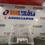 LOTE 346 - 03 - SUPORTES GARRAFAS DE VINHOS (NO ESTADO, NÃO SABEMOS SE FUNCIONA. LEILÃO NÃO TEM GARANTIA E NEM DEVOLUÇÃO, SUJEITO A POSSÍVEIS AVARIAS VISÍVEIS/OCULTAS E/OU AUSÊNCIA DE COMPONENTES)