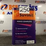 LOTE 250 - 01 LATA DE TINTA SUVINIL FOSCO SEM CHEIRO COMPLETO EXTERIOR/INTERIOR  18 LITROS NA COR FOSCO BRANCO NEVE (NO ESTADO, NÃO SABEMOS SE FUNCIONA. LEILÃO NÃO TEM GARANTIA E NEM DEVOLUÇÃO, SUJEITO A POSSÍVEIS AVARIAS VISÍVEIS/OCULTAS E/OU AUSÊNCIA DE COMPONENTES)