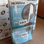 LOTE 385 - 02 – VENTILADORES MONDIAL (NO ESTADO, NÃO SABEMOS SE FUNCIONA. LEILÃO NÃO TEM GARANTIA E NEM DEVOLUÇÃO, SUJEITO A POSSÍVEIS AVARIAS VISÍVEIS/OCULTAS E/OU AUSÊNCIA DE COMPONENTES)