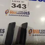 LOTE 343 - 02 – APARELHOS CELULARES DIVERSOS (NO ESTADO, NÃO SABEMOS SE FUNCIONA. LEILÃO NÃO TEM GARANTIA E NEM DEVOLUÇÃO, SUJEITO A POSSÍVEIS AVARIAS VISÍVEIS/OCULTAS E/OU AUSÊNCIA DE COMPONENTES)