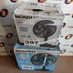 LOTE 397 - 02 – VENTILADORES MONDIAL (NO ESTADO, NÃO SABEMOS SE FUNCIONA. LEILÃO NÃO TEM GARANTIA E NEM DEVOLUÇÃO, SUJEITO A POSSÍVEIS AVARIAS VISÍVEIS/OCULTAS E/OU AUSÊNCIA DE COMPONENTES)