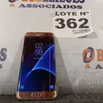 LOTE 362 - 01 – CELULAR SAMSUNG GALAXY S7 EDGE (NO ESTADO, NÃO SABEMOS SE FUNCIONA. LEILÃO NÃO TEM GARANTIA E NEM DEVOLUÇÃO, SUJEITO A POSSÍVEIS AVARIAS VISÍVEIS/OCULTAS E/OU AUSÊNCIA DE COMPONENTES)