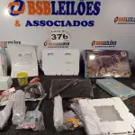 LOTE 376 - 22 – ITENS DIVERSOS (NO ESTADO, NÃO SABEMOS SE FUNCIONA. LEILÃO NÃO TEM GARANTIA E NEM DEVOLUÇÃO, SUJEITO A POSSÍVEIS AVARIAS VISÍVEIS/OCULTAS E/OU AUSÊNCIA DE COMPONENTES)