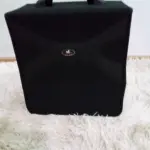LOTE 308 - CASE PORTA CDS, CAPA DURA, EM TECIDO PARA 520 CDS/DVDS (NO ESTADO)