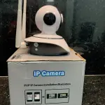 LOTE 286 - CÂMERA IP PANTILT WIFI PSP SERVICES- CÂMERA DE VIGILÂNCIA QUE PODE SER CONTROLADA PELO CELULAR, (NO ESTADO)