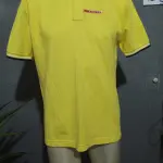 LOTE 234 - CAMISA POLO PRADA AMARELA LISA ORIGINAL TAMANHO MÉDIO (NO ESTADO)