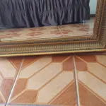 LOTE 315 - GRANDE ESPELHO ANTIGO EM ÓTIMO ESTADO 1,60 X 0,75 M (NO ESTADO)