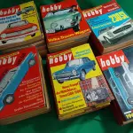 LOTE 254 - RARA COLEÇÃO DE REVISTA HOBBY ANOS 60 SÃO 74 REVISTAS , EM EXCELENTE ESTADO, SEM RASURAS. (NO ESTADO)